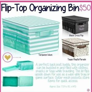 Thirty-one Flip Top Organizing Bin